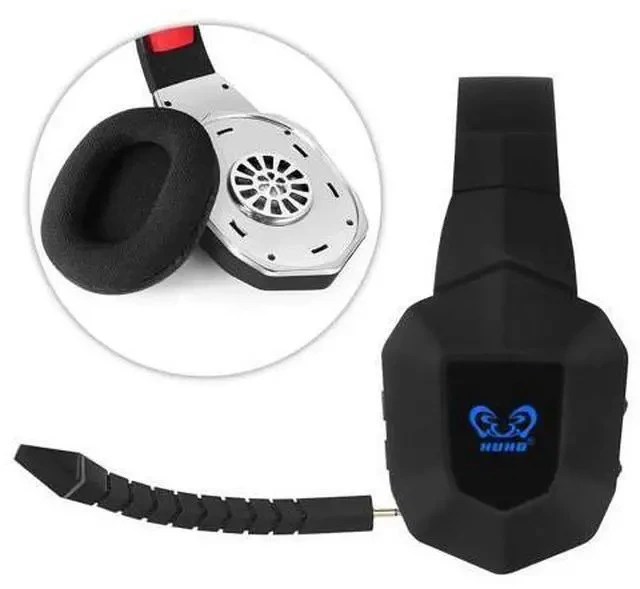 Alt view image 4 of 5 - 7.1 Wireless Headset 2.4Ghz Optical Noise Canceling Stereo Gaming Game Headphones for TV,PC,PS4,Xbox,with 7.1 Surround Sound
