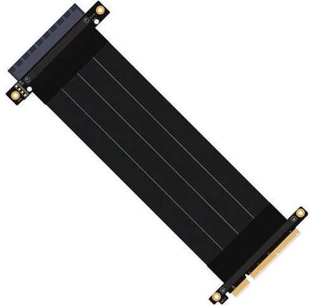 Main image of Pci Express 8X Riser 8X to 8X pci-e Cable Cable PCI-e PCI Express 8X Extension Cable (pcie 8 X 180 Degree Cable 20cm)