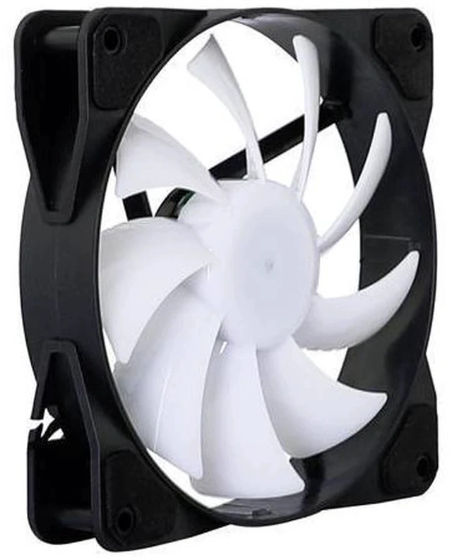 Alt view image 6 of 7 - Ice 120 mm RGB Case Fan True RGB Color Ultra Quiet Cooling Fan with Hydraulic Bearing Standard Size 120mm Case Fan