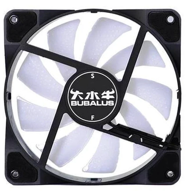 Alt view image 7 of 7 - Ice 120 mm RGB Case Fan True RGB Color Ultra Quiet Cooling Fan with Hydraulic Bearing Standard Size 120mm Case Fan