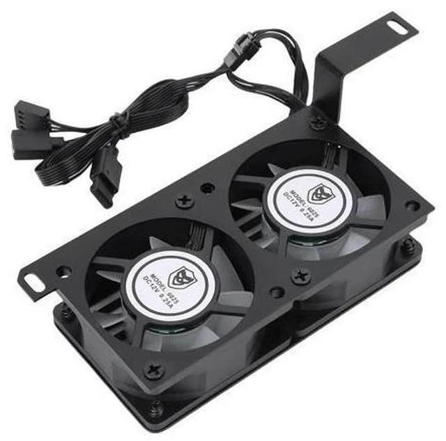 Main image of RAM Heatsink ARGB Syn RAM Memory Cooling Fan with Dual 60mm Fan PWM 1000-3000RPM for DDR/DDR2/DDR3/DDR4/DDR5