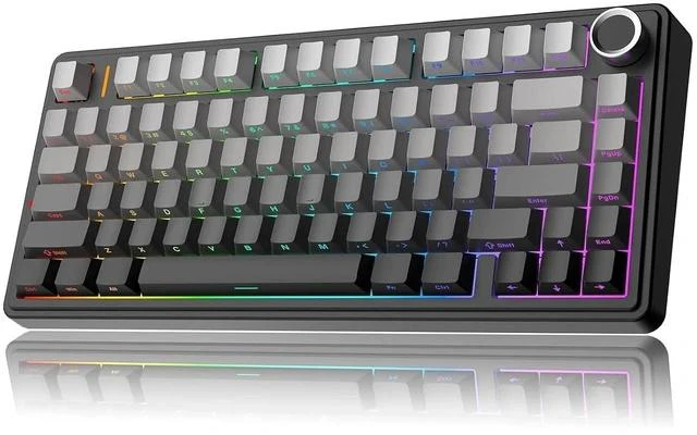 Main image of Aula F75 PRO 75% Wireless Gaming Keyboard, Gasket Mechanical Custom Keyboard with Five-Layer Padding
