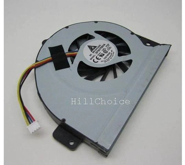 Alt view image 4 of 7 - CPU Cooling Fan For Asus A43 K53S A53S K53SJ K43 X43 Laptop BFB0705HA -WK08