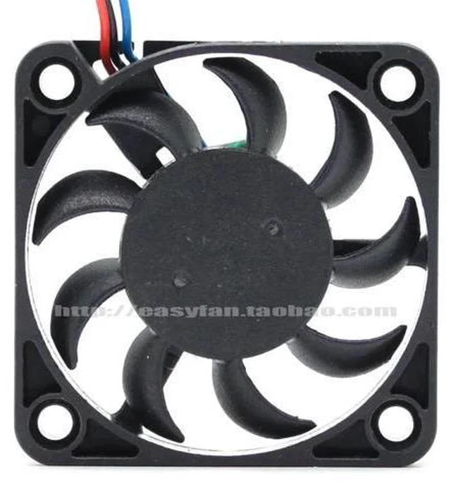 Alt view image 6 of 6 - AD0412HX-K96 4cm 40mm fan 4006 12V 0.08A 3-wire slim and quiet cooling fan