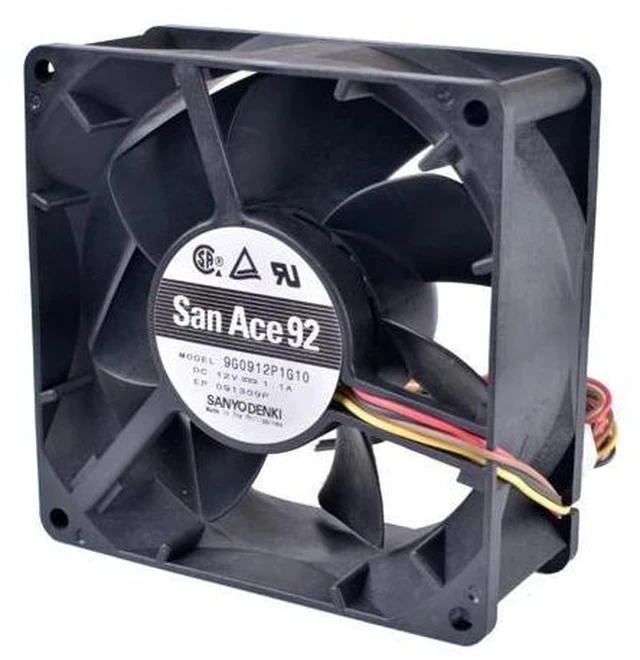 Alt view image 3 of 7 - 9G0912P1G10 9cm 9238 9038 90mm fan 12V 1.1A 4-wire 4pin PWM double ball bearing large air volume cooling fan