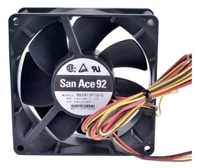 Alt view image 4 of 7 - 9G0912P1G10 9cm 9238 9038 90mm fan 12V 1.1A 4-wire 4pin PWM double ball bearing large air volume cooling fan