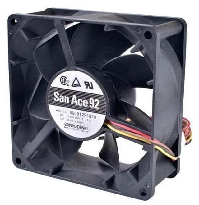 Alt view image 7 of 7 - 9G0912P1G10 9cm 9238 9038 90mm fan 12V 1.1A 4-wire 4pin PWM double ball bearing large air volume cooling fan