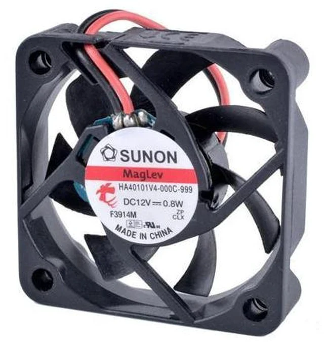 Alt view image 4 of 4 - HA40101V4-000C-999 4cm 40mm fan 40x40x10mm 12V 0.8W South-North Bridge Ultra-quiet cooling fan