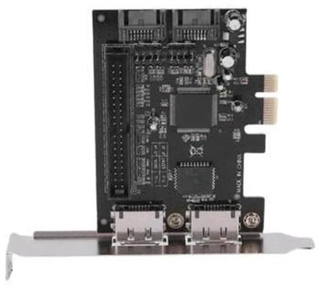 Main image of PCI to SATA controller PCI to Ide PCI-E to 2Sata IDE Jmb363 disk array card expansion card adapter