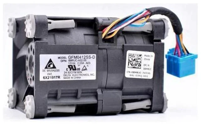 Alt view image 2 of 2 - GFM0412SS-D 8MRJC-A02-00 4cm 4056 12V 2.00A server cooling fan