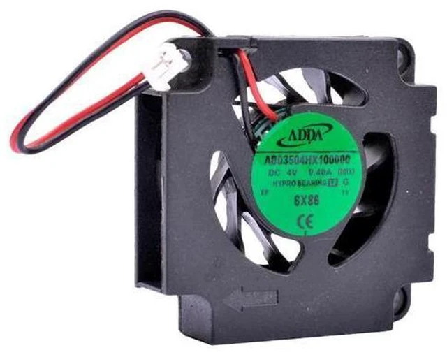 Alt view image 4 of 4 - AB03504HX100000 3.5cm 35x35x10mm 35mm fan DC4V 0.40A miniature large air volume blower cooling fan