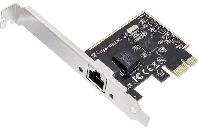 Main image of 2.5 Gigabit Ethernet PCI Express PCI-E Network Interface Card 10/100/1000/25000 Mbps RJ45 LAN SI-PEX24059