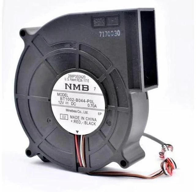 Main image of BT1002-B044-P0L 100x105x25mm 100mm blower fan DC12V 0.70A 4 lines Turbocharged exhaust cooling fan for projector