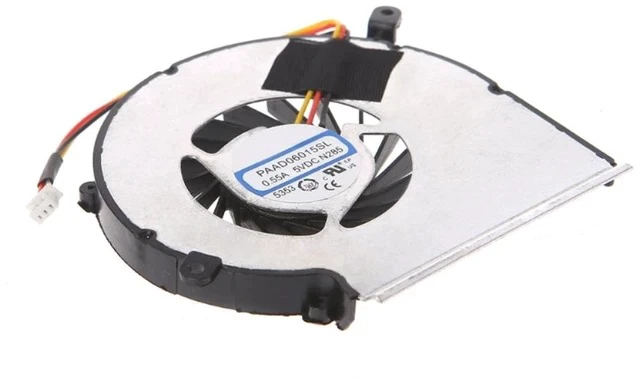 Alt view image 3 of 5 - Ventilador de refrigeración para portátil para MSI GE62 GE72 GL62 GL72 PE60 PE70 serie PAAD06015SL N302