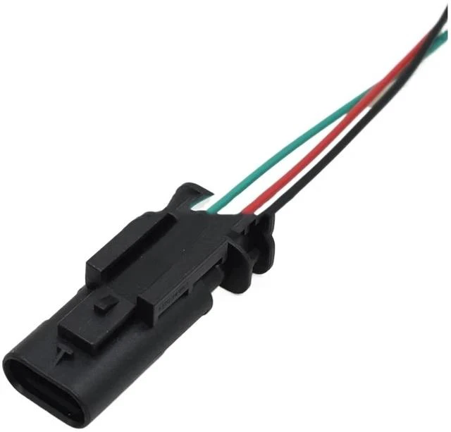 Main image of 3 Pin Starter WPT-1492 6189-7675 6189-7458 Automotive Male Socket Female Plug With Terminals Seals(WHITE)