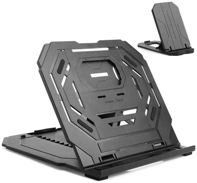 Alt view image 4 of 6 - Drawing Tablet Stand, Laptop Stand, Foldable Stand for Tablet Display, 9 Levels Adjustable Angles,for 12-17 Inch Tablet
