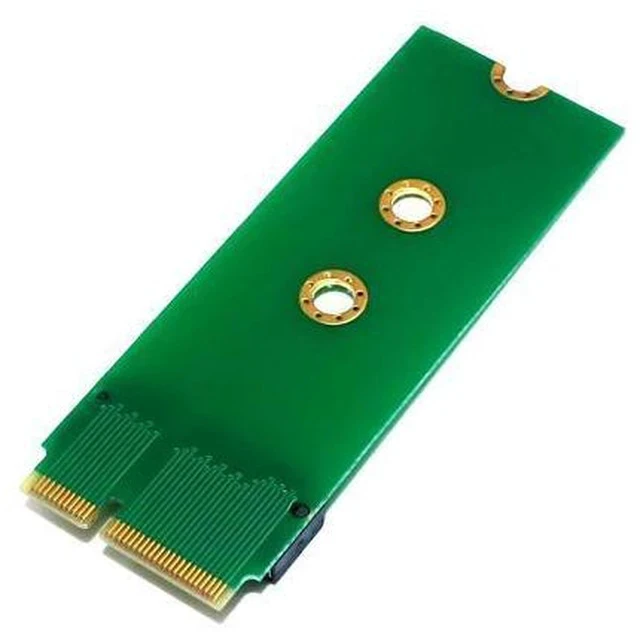 Alt view image 3 of 7 - QINDIAN Add On Card Converter M.2 E Key Adapter Raiser Key E to Key E Riser Card for Intel 7265/8260/8260/9260 M2 WiFi Cards