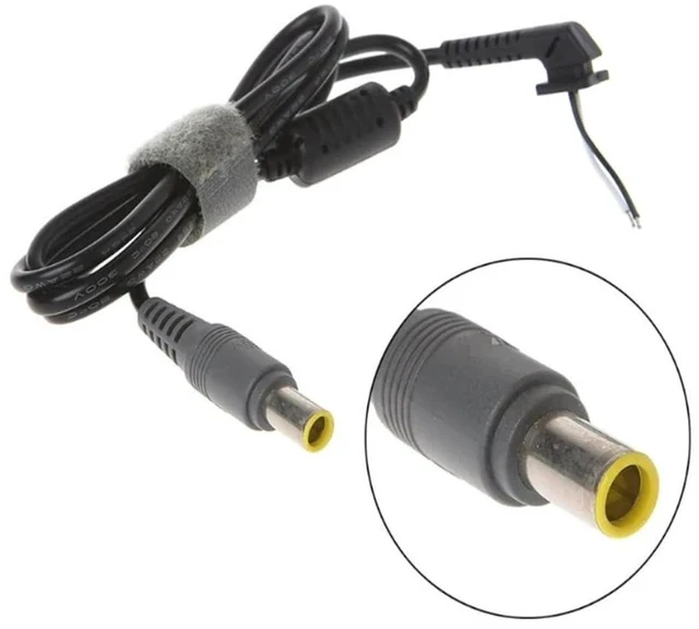 Alt view image 2 of 2 - for 7.9 * 5.5mm Male Plug DC Power Supply Adapter Cable for for Laptop Notebook