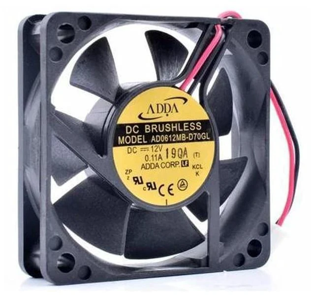 Main image of AD0612MB-D70GL 6cm 6015 12V 0.11A 2pin power charger silent cooling fan