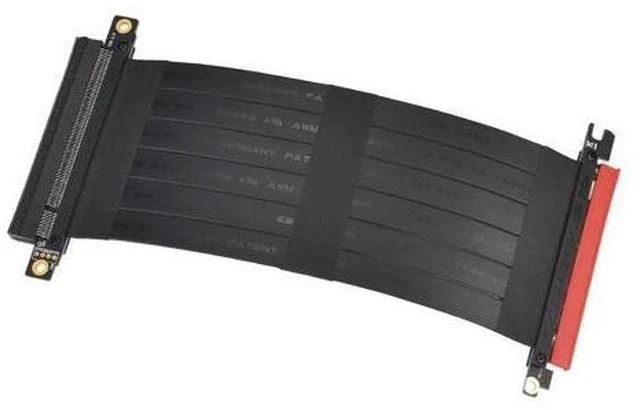 Alt view image 2 of 7 - QINDIAN Add On Cards PCI Express Riser Card Graphics PCI Express x16 Extension Cable 16x to 16x PCIE PCI-E PCI E Riser Extender