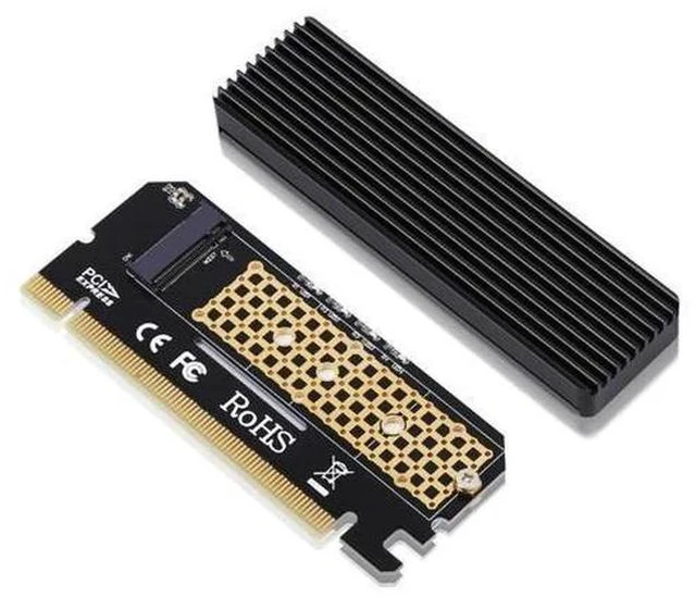 Main image of M.2 to pcie x16 adapter Card pci-e to m.2 convert adapter NVMe SSD Adaptor m2 M Key Interface PCI Express 3.0
