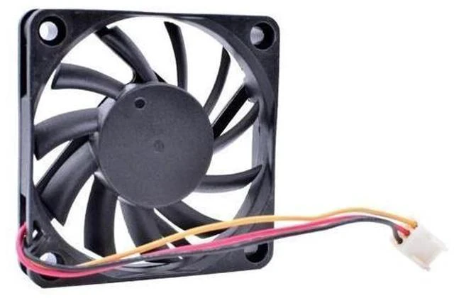 Alt view image 7 of 7 - FD126010LB 6cm 60mm 6010 12V 0.14A Computer CPU 3pin Silent Cooling Fan