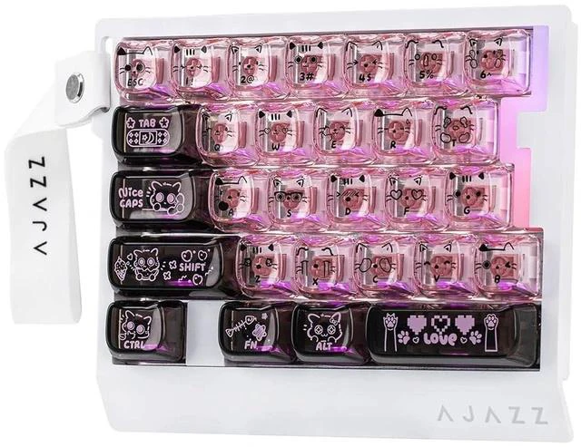 Main image of AJAZZ AK029 One Handed Gaming Keyboard, 8Khz Polling, 29 Keys Rapid Fast Wired Keyboard, SOCD & DKS,