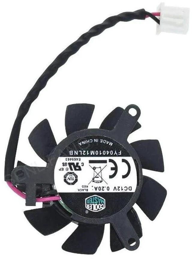 Main image of New Graphics Card Fan FY04010M12LNB DC 12V 0.20A 37x37MM 2Lines