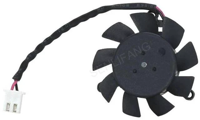 Alt view image 2 of 5 - New Graphics Card Fan FY04010M12LNB DC 12V 0.20A 37x37MM 2Lines