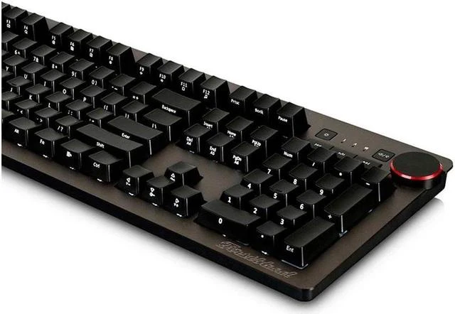 Alt view image 2 of 3 - Ajazz AK60 Wired Mechanical Gaming Keyboard White Backlight Ajazz Blue Switch 104 Classic Layout - Black
