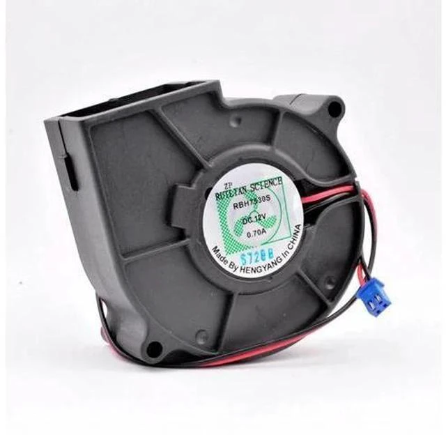 Main image of RBH7530S 75mm 75x75x30mm DC12V 0.70A 2 lines turbo blower blower cooling fan with high air volume