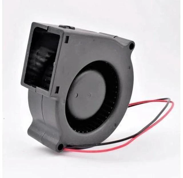 Alt view image 7 of 7 - RBH7530S 75mm 75x75x30mm DC12V 0.70A 2 lines turbo blower blower cooling fan with high air volume