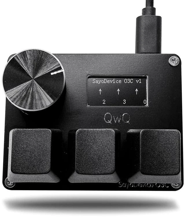 Main image of SayoDevice O3C OSU Keyboard Rapid Trigger Hall Switches Magnetic Linear Switches Keyboard with Knob