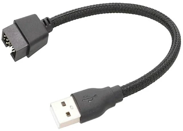 Main image of for 20cm 9Pin Male to External USB A Male Data Extension Cable Enhances Connectivity
