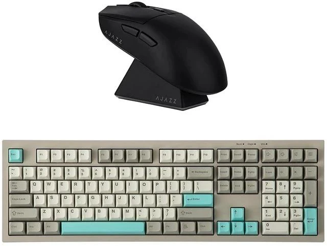 Main image of AJAZZ AJ139 V2 MC Gaming Mouse with Aula S102 Membrane Gaming Keyboard