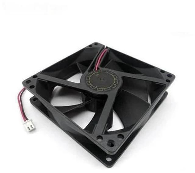Main image of For D90SM-12 DC 12V 0.18A 90x90x25mm 2-wire server cooling fan