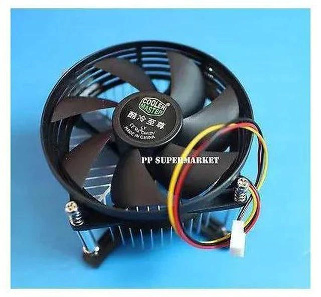 Main image of DC12V Aluminium Heatsink with Fan for 20W 30W High Power LED Light Lamp Cooling