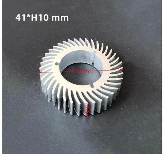 Alt view image 2 of 2 - 41x10mm Aluminium Heat Sink for 20W 30W 50W 100W High Power COB LED Light