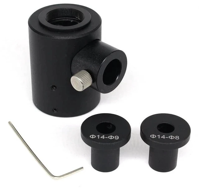 Alt view image 2 of 5 - Microscope Kit Lens Adapter for Monocular Coaxial Digital Microscope Adapter M26 Mm/RMS 20.23 Mm Microscope Lens Adapters(M26)