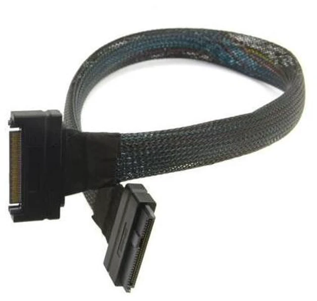 Alt view image 5 of 5 - 50cm U.2 U2 SFF-8639 NVME PCIe SSD Cable Male to Female 68pin Extension Cable