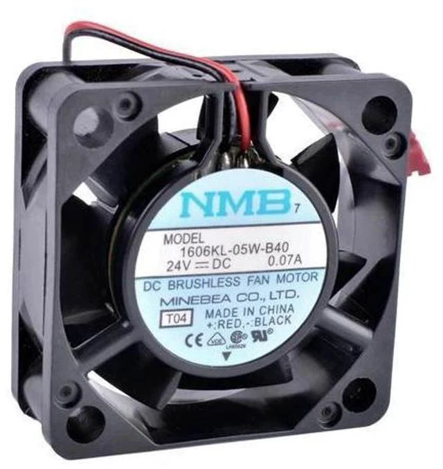 Main image of 1606KL-05W-B40 4cm 4015 40x40x15mm 24V 0.07A Double ball bearing inverter industrial cooling fan