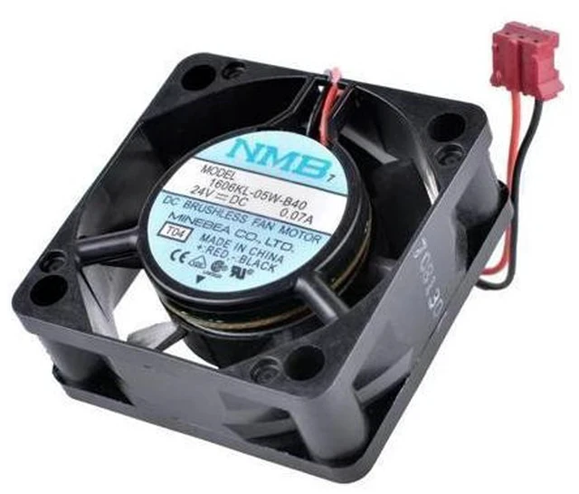 Alt view image 4 of 7 - 1606KL-05W-B40 4cm 4015 40x40x15mm 24V 0.07A Double ball bearing inverter industrial cooling fan