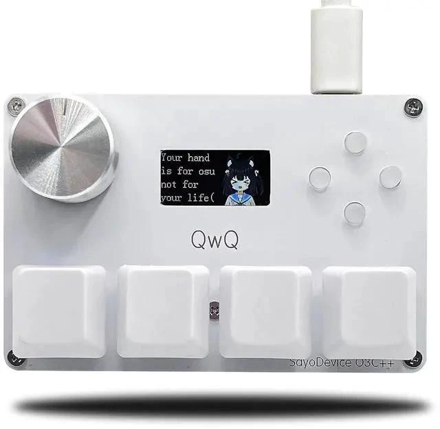 Main image of SayoDevice O3C++ OSU Keyboard Rapid Trigger Hall Switches Magnetic Linear Switches Keyboard with Kno