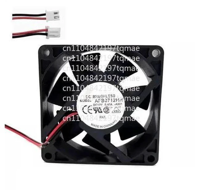 Main image of Cooling Fan For DELTA AFB0712HH-A601 70*70*25MM DC12V 0.40A 2lines