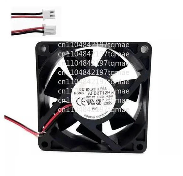 Alt view image 2 of 6 - Cooling Fan For DELTA AFB0712HH-A601 70*70*25MM DC12V 0.40A 2lines