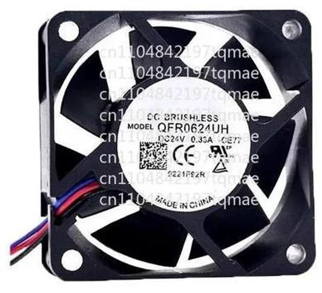 Main image of Cooling Fan For DELTA QFR0624UH-CE77 60*60*25MM DC24V 0.33A 3lines