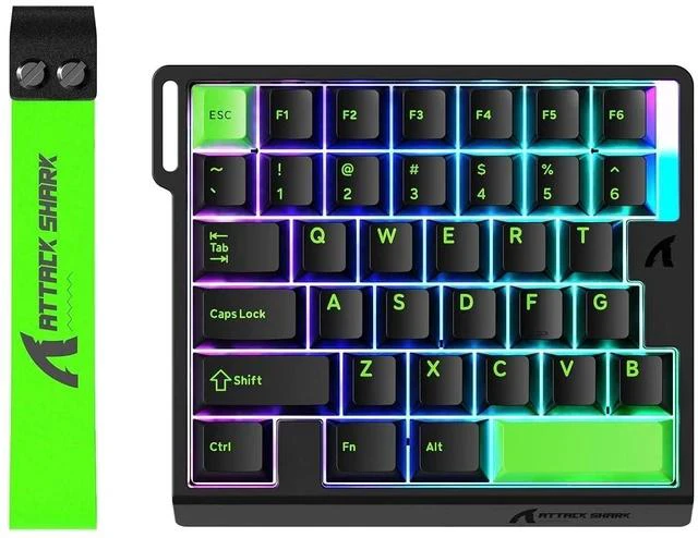 Main image of M36 HE Rapid Trigger Gaming Keyboard, 36-Key One-Handed Hall Effect Magnetic Switches, 8000Hz Pollin