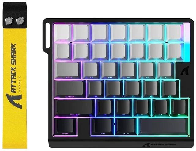 Main image of M36 HE Rapid Trigger Gaming Keyboard, 36-Key One-Handed Hall Effect Magnetic Switches, 8000Hz Pollin
