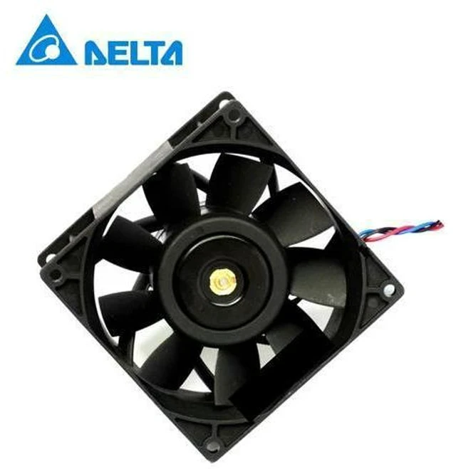 Alt view image 2 of 2 - Delta Blower Fan DC 48V 0.26A 28.8W Inverter Fan 7000RPM 9038 9cm 90*90*38mm PFB0948EHE Blower Cooling Fan