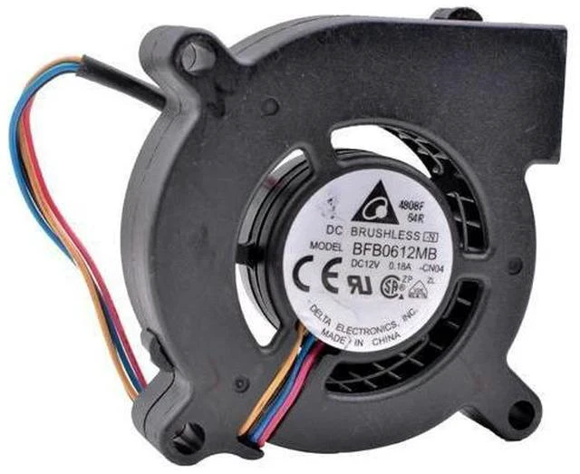 Main image of BFB0612MB DC12V 0.18A 6cm 60x60x15mm Centrifugal turbo blower double ball projector cooling fan